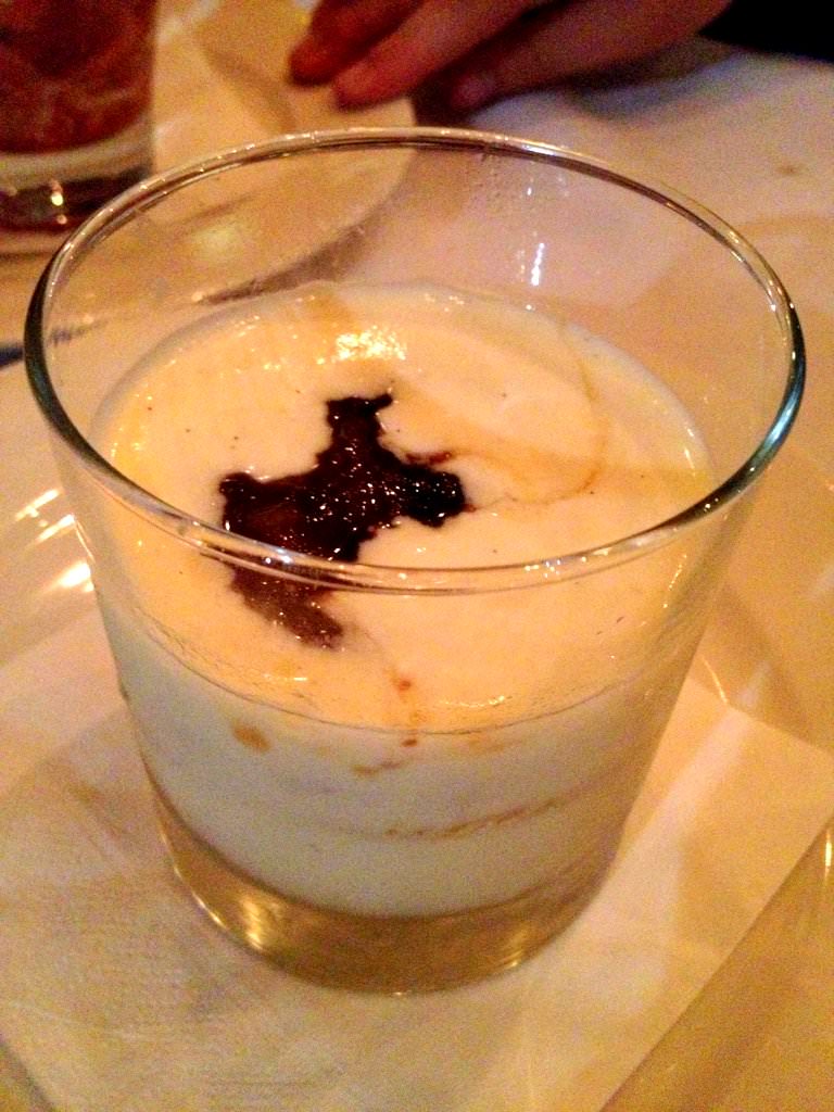 IMG_1761.JPG One of the special desserts of the day. Cream Malabi with something. A bit too similar to the yogurt dessert.
