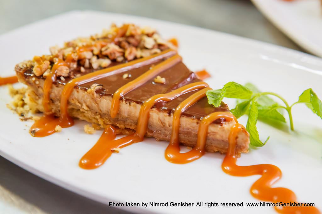 Chestnut Pie - crispy dough, chestnut cream, chocolate ganache and espresso. Sweet and fits the occasion. Thumbs up.