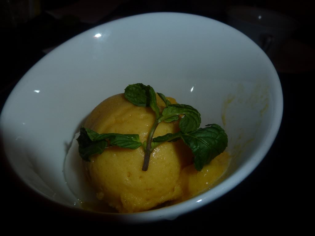Fruit sorbet
