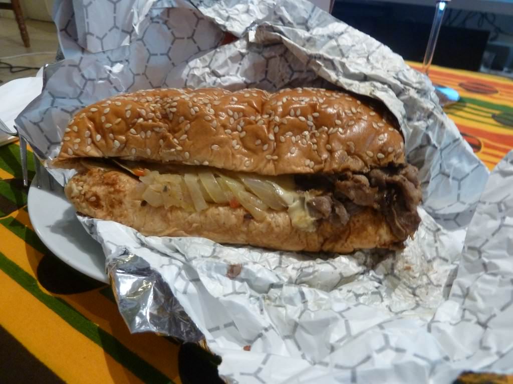 I liked better the classic one with red pepper and onions