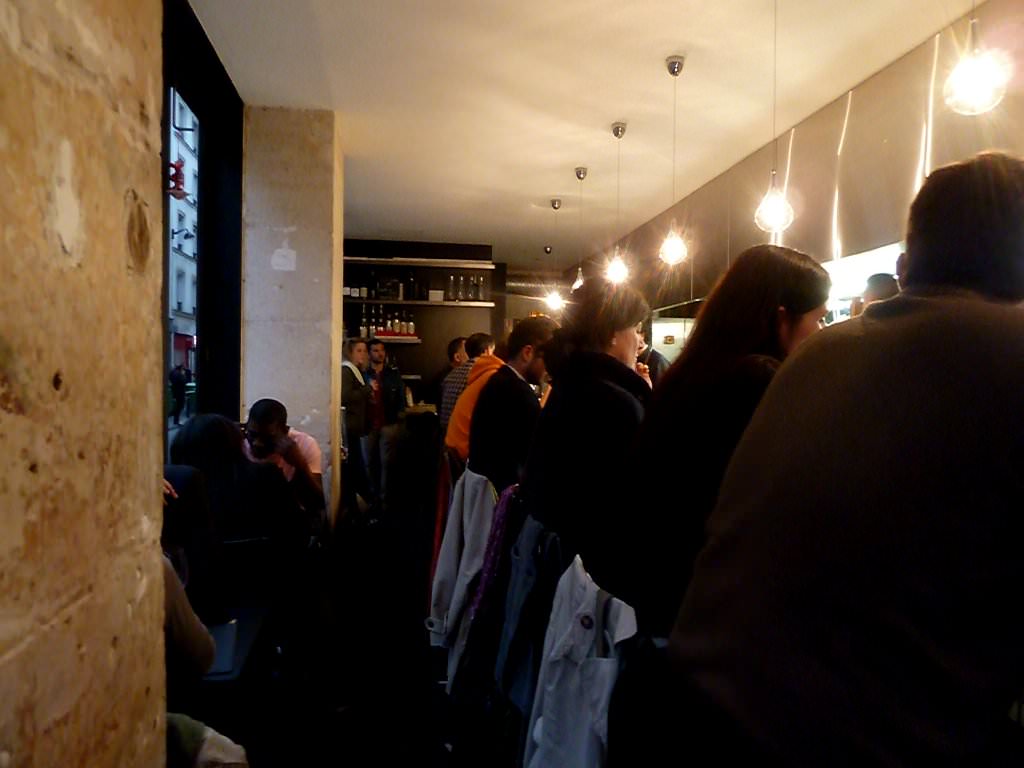So crowded (this is the 'chic' you were looking for)
